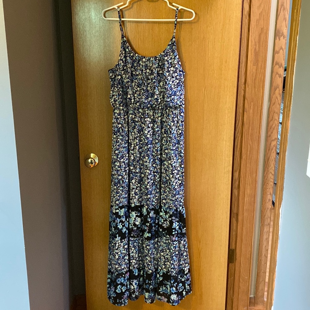 Elle Blue Floral Dress